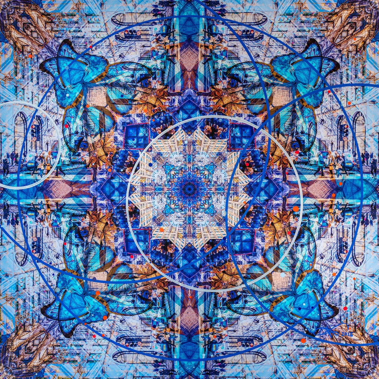 Butterfly-elephant-picadilly-© Tobias Schreiber, Fine-Art-People-Metropolitan-Aura-Show