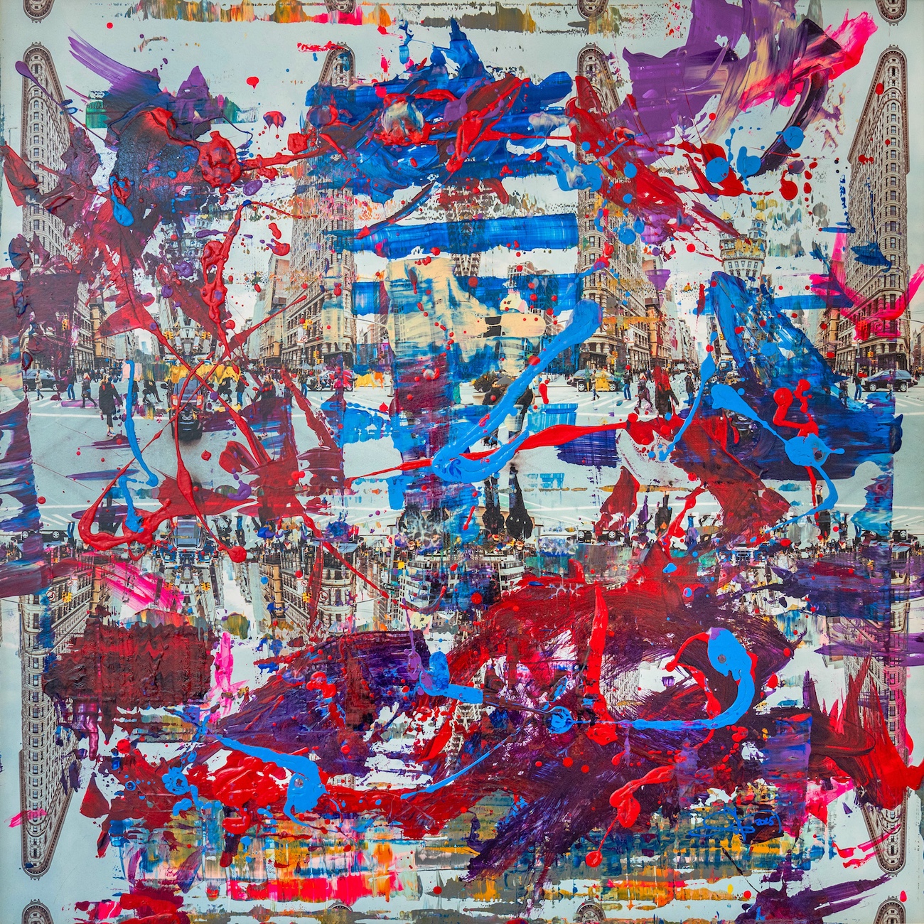 Crossroad-at-Flat-Iron-© Tobias Schreiber, Fine-Art-People-Metropolitan-Aura-Show